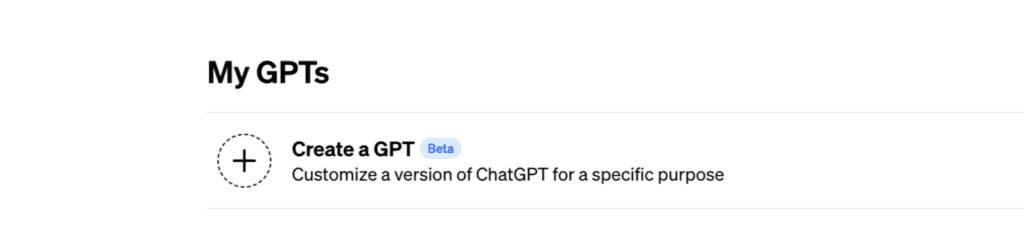 My GPTs von ChatGPT