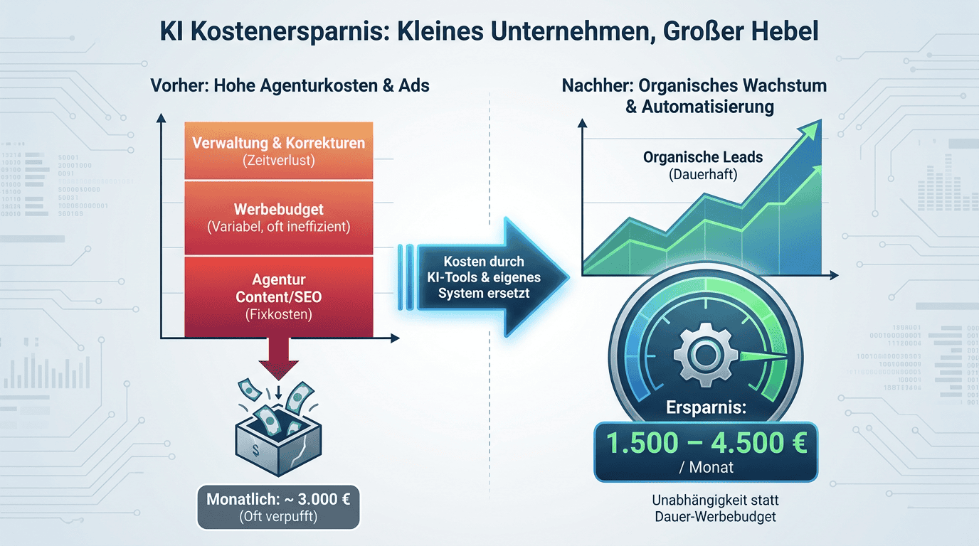 KI Kostenersparnis Marketing